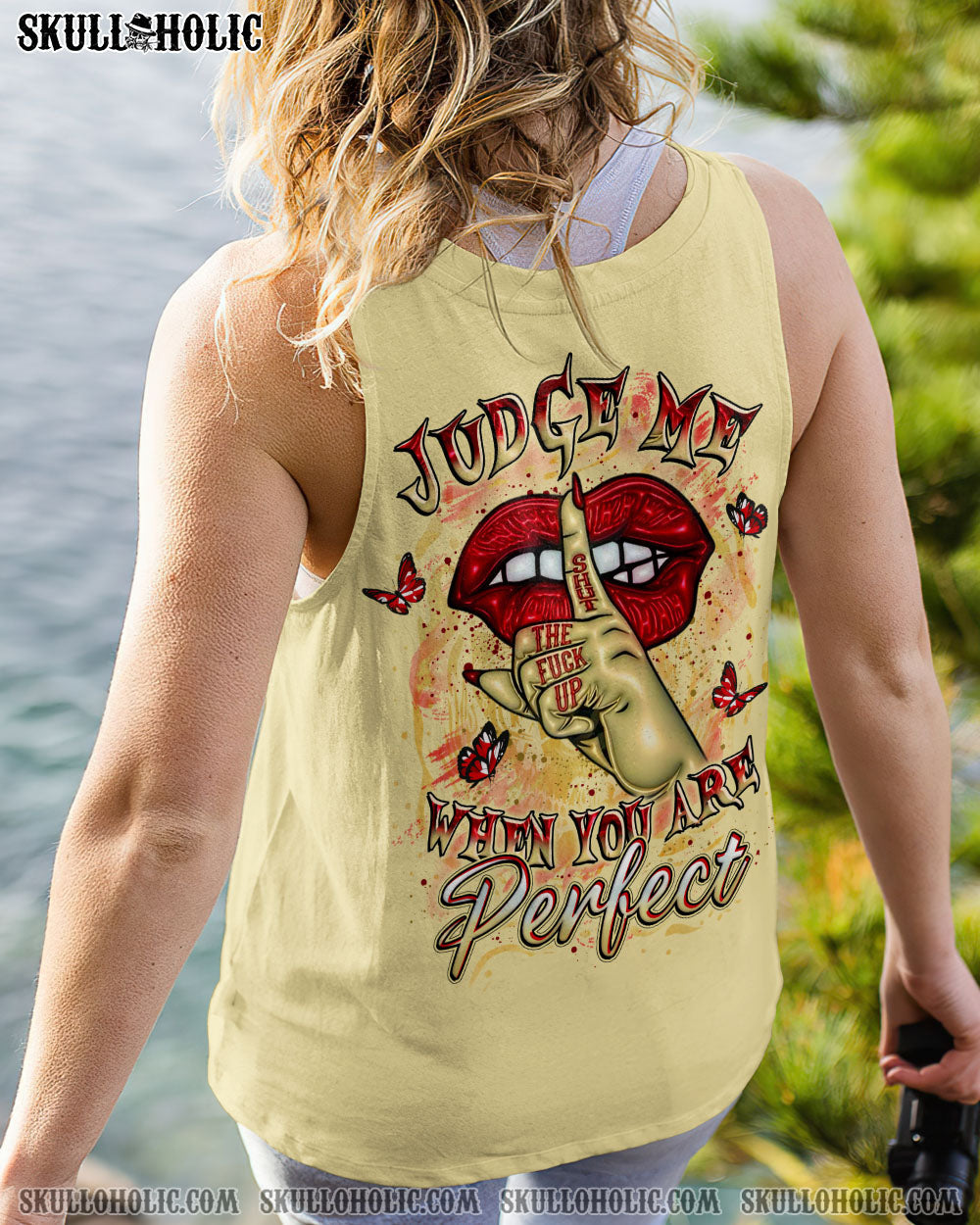 JUDGE ME WHEN YOU ARE PERFECT ALL OVER PRINT - YHLT2204251