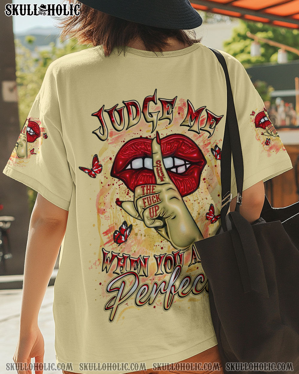 JUDGE ME WHEN YOU ARE PERFECT ALL OVER PRINT - YHLT2204251