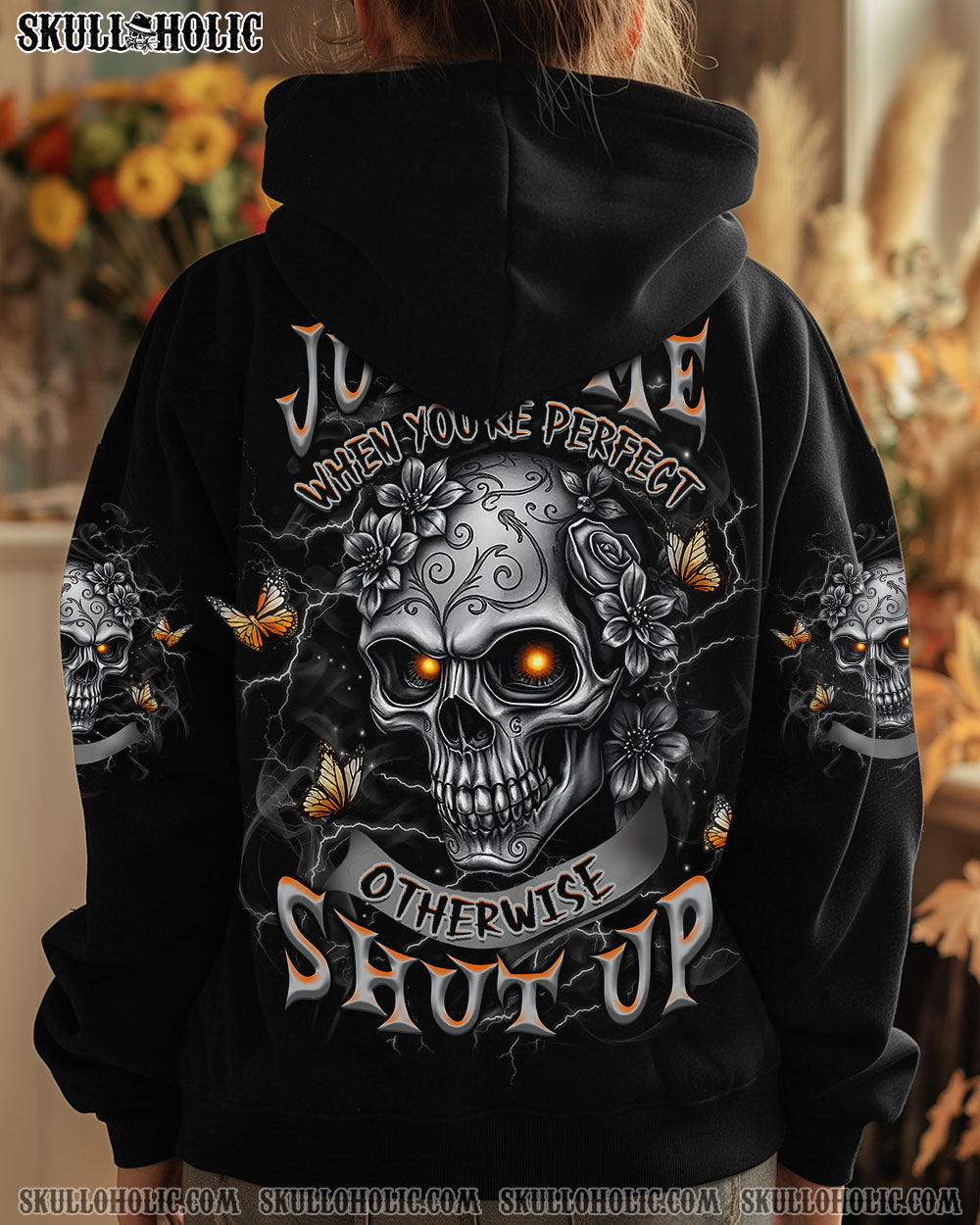 JUDGE ME WHEN SKULL ALL OVER PRINT - YHLT2703253