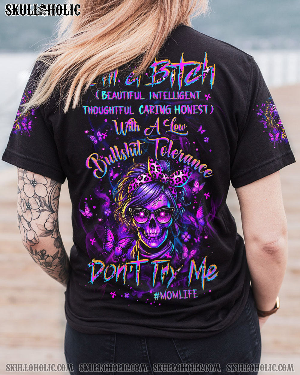 I'M A B DON'T TRY ME MOMLIFE ALL OVER PRINT - YHLT2703254