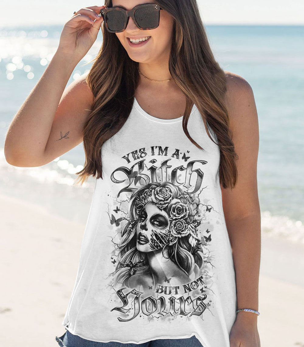 YES I'M A B BUT NOT YOURS ALL OVER PRINT - YHLT2802251