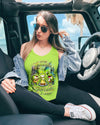 MAKING MEMORIES ONE CAMPFIRE AT A TIME FROG ALL OVER PRINT - YHDU2612241
