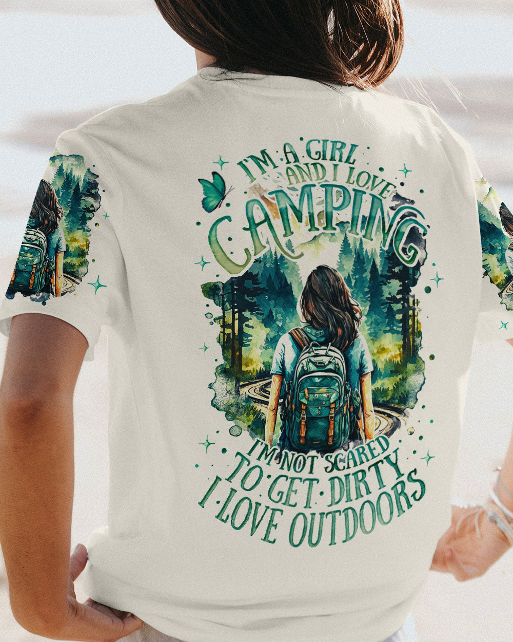LOVE CAMPING ALL OVER PRINT - TY2405231