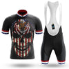 USA Flag Skull - Men's Cycling Kit
