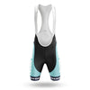 BigCrowns | Cyan Moutain Cycling Short Sleeve Custom Name Cycling Kit