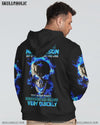 YES I'M A NICE PERSON SKULL FIRE ALL OVER PRINT - YHHN0112223
