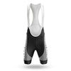 BigCrowns | Black Gray Cycling Short Sleeve Custom Name Cycling Kit